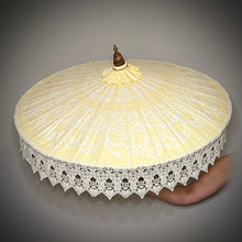 Load image into Gallery viewer, WHITE DAHLIA (laced in white)