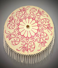 Load image into Gallery viewer, PINK PAMPAS (fringed in cream)