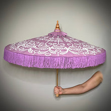 Load image into Gallery viewer, LAVENDER (fringed in lavender)