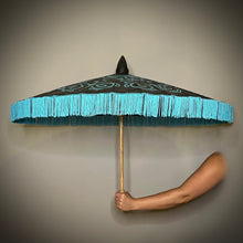 Load image into Gallery viewer, AGAVE (fringed in teal)