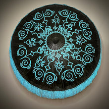 Load image into Gallery viewer, AGAVE (fringed in teal)