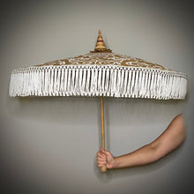 Load image into Gallery viewer, DATURA (fringed in white)