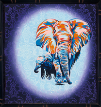 Load image into Gallery viewer, IV - Violet & Blue