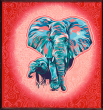 Load image into Gallery viewer, I, Red & Pink